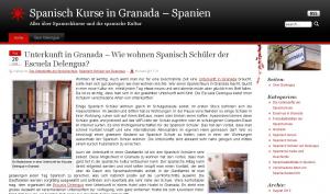 Spanisch kurse in granada spanien