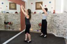 Flamenco dance class