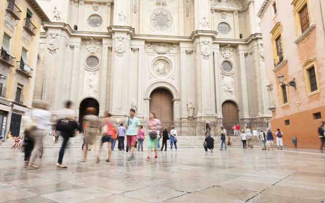 In the center of Granada