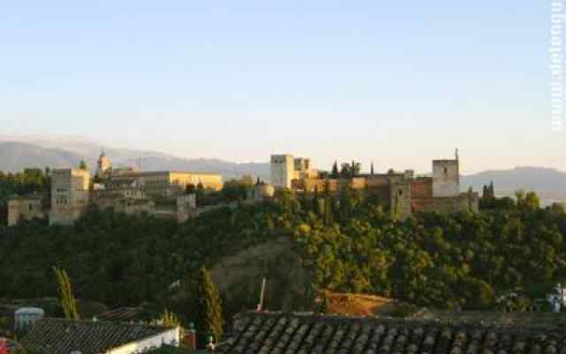 Garden inside Alhambra